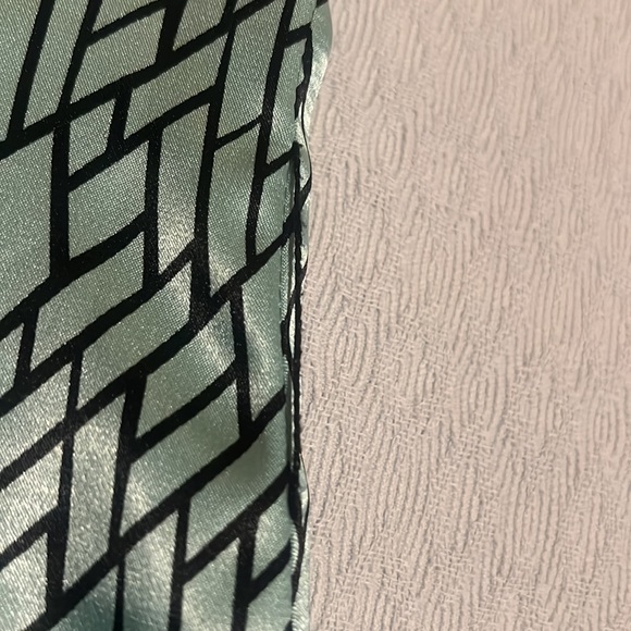 Suzy Shier Aqua colour Patterned shirt - Picture 7 of 7